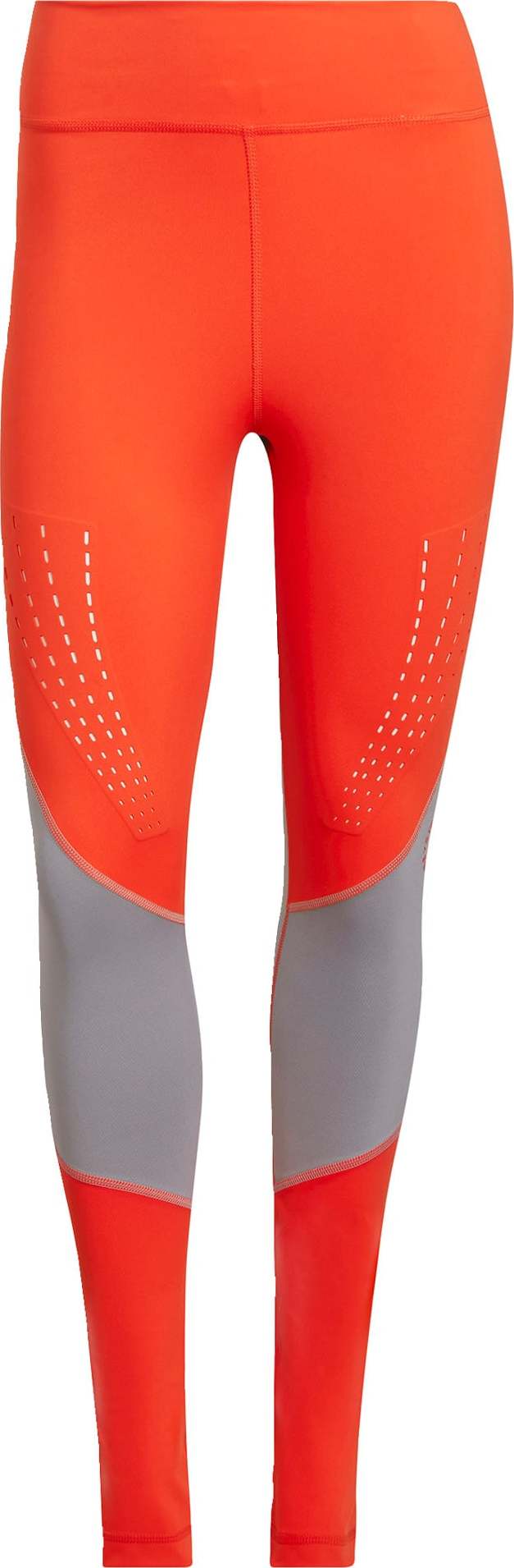 adidas by Stella McCartney Sportovní kalhoty 'True Purpose' oranžová / šedá