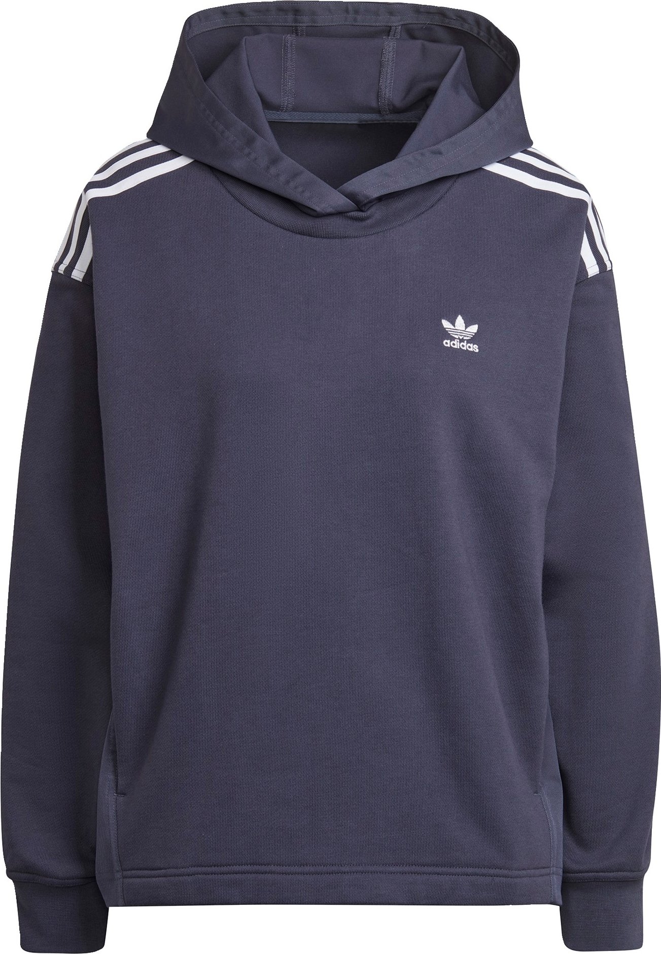 ADIDAS ORIGINALS Mikina noční modrá / bílá