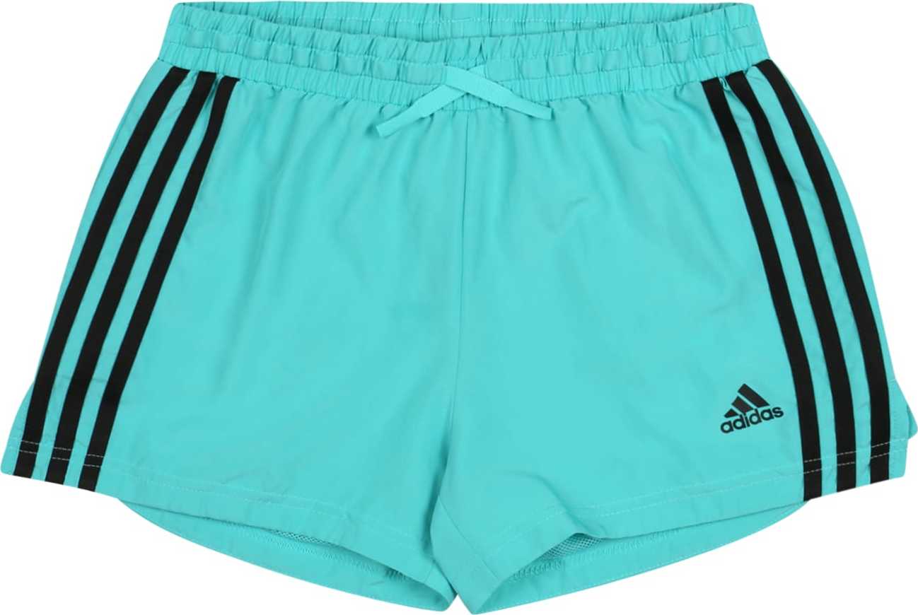ADIDAS ORIGINALS Sportovní kalhoty tyrkysová / černá