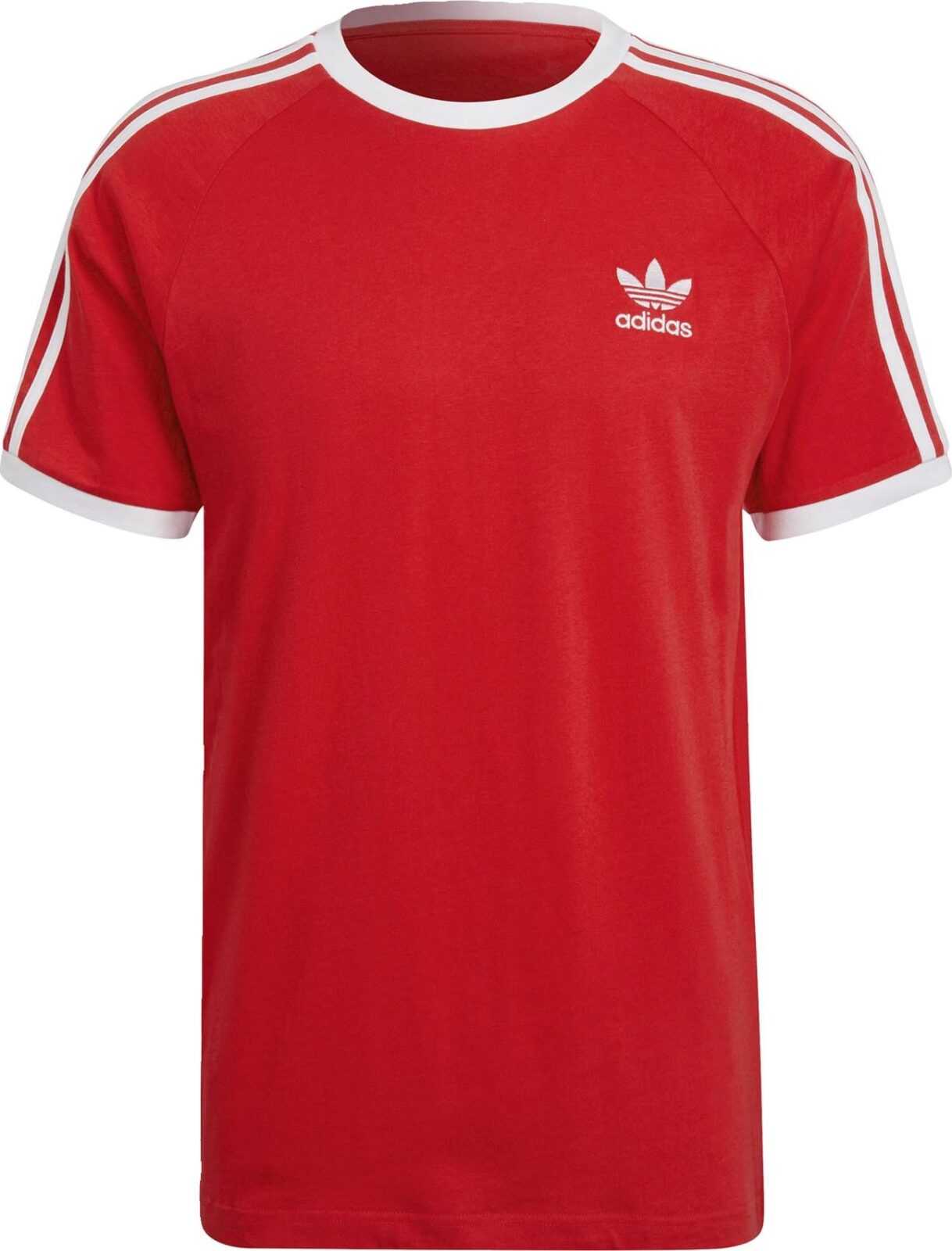 ADIDAS ORIGINALS Tričko červená / bílá