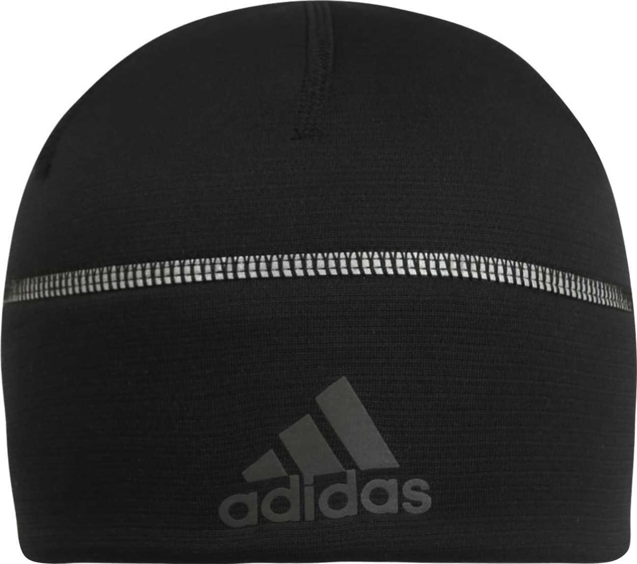 ADIDAS PERFORMANCE Sportovní čepice černá / kouřově šedá