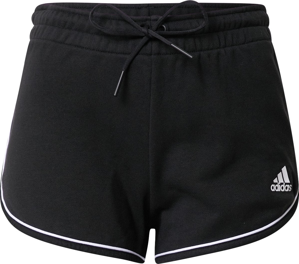 ADIDAS PERFORMANCE Sportovní kalhoty černá / bílá