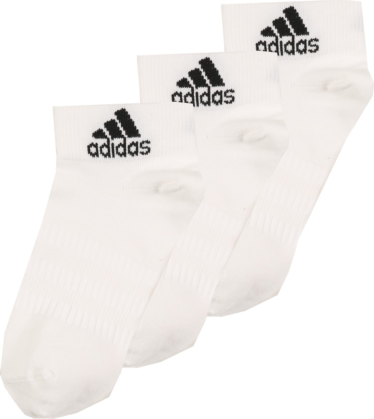 ADIDAS PERFORMANCE Ponožky 'LIGHT ANK 3PP' bílá / černá