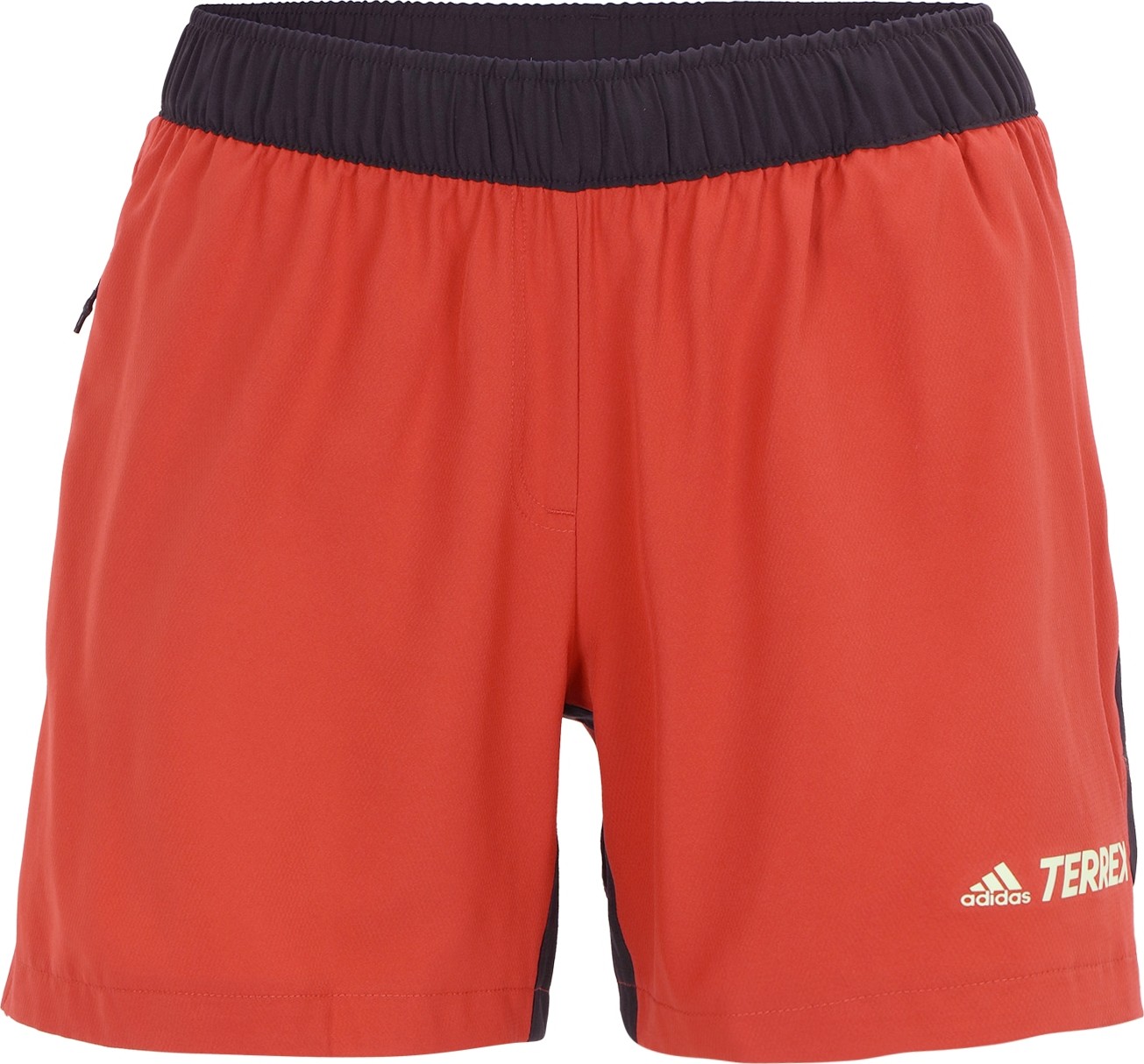 adidas Terrex Sportovní kalhoty tmavě oranžová / černá / bílá
