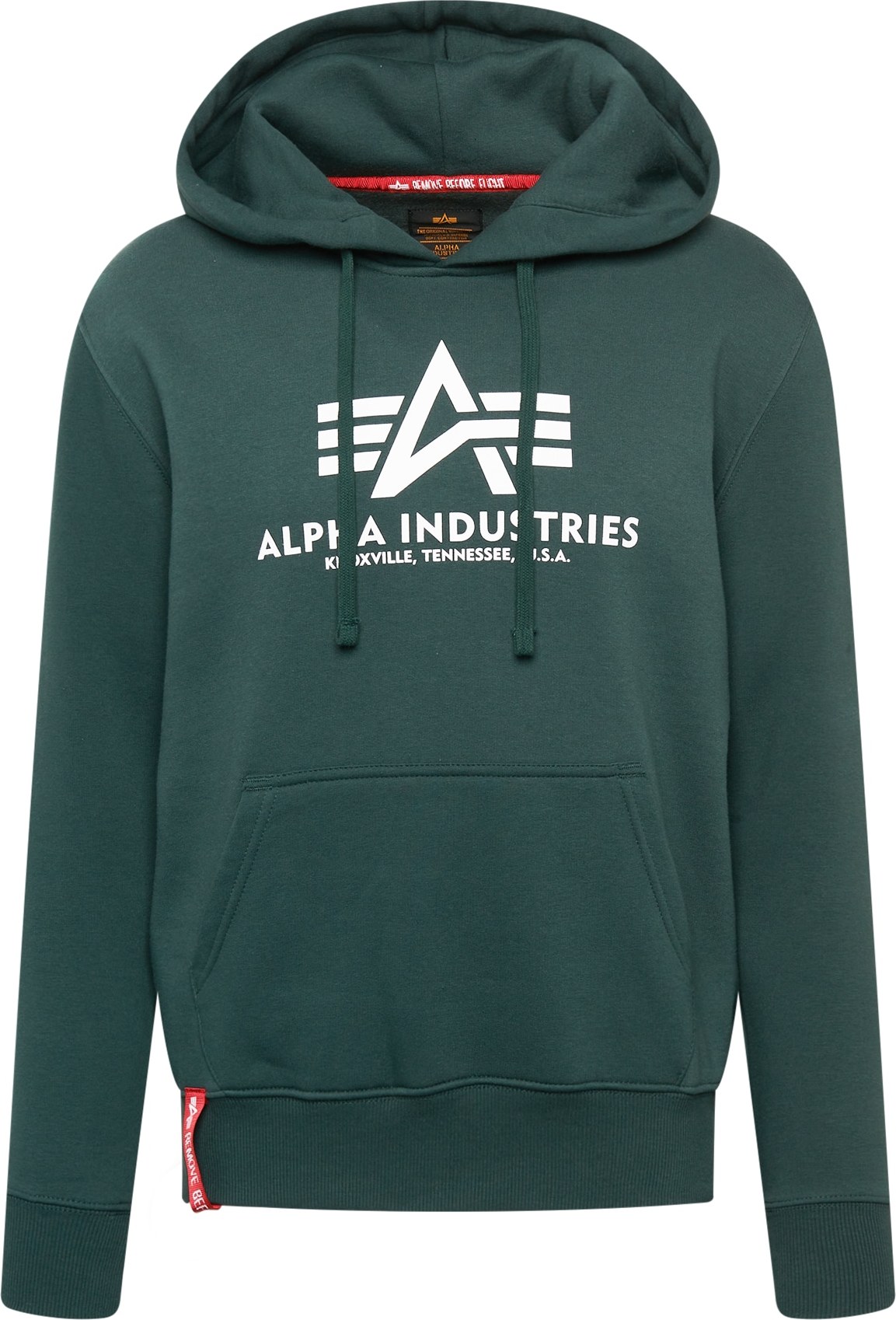 ALPHA INDUSTRIES Mikina námořnická modř / bílá / červená