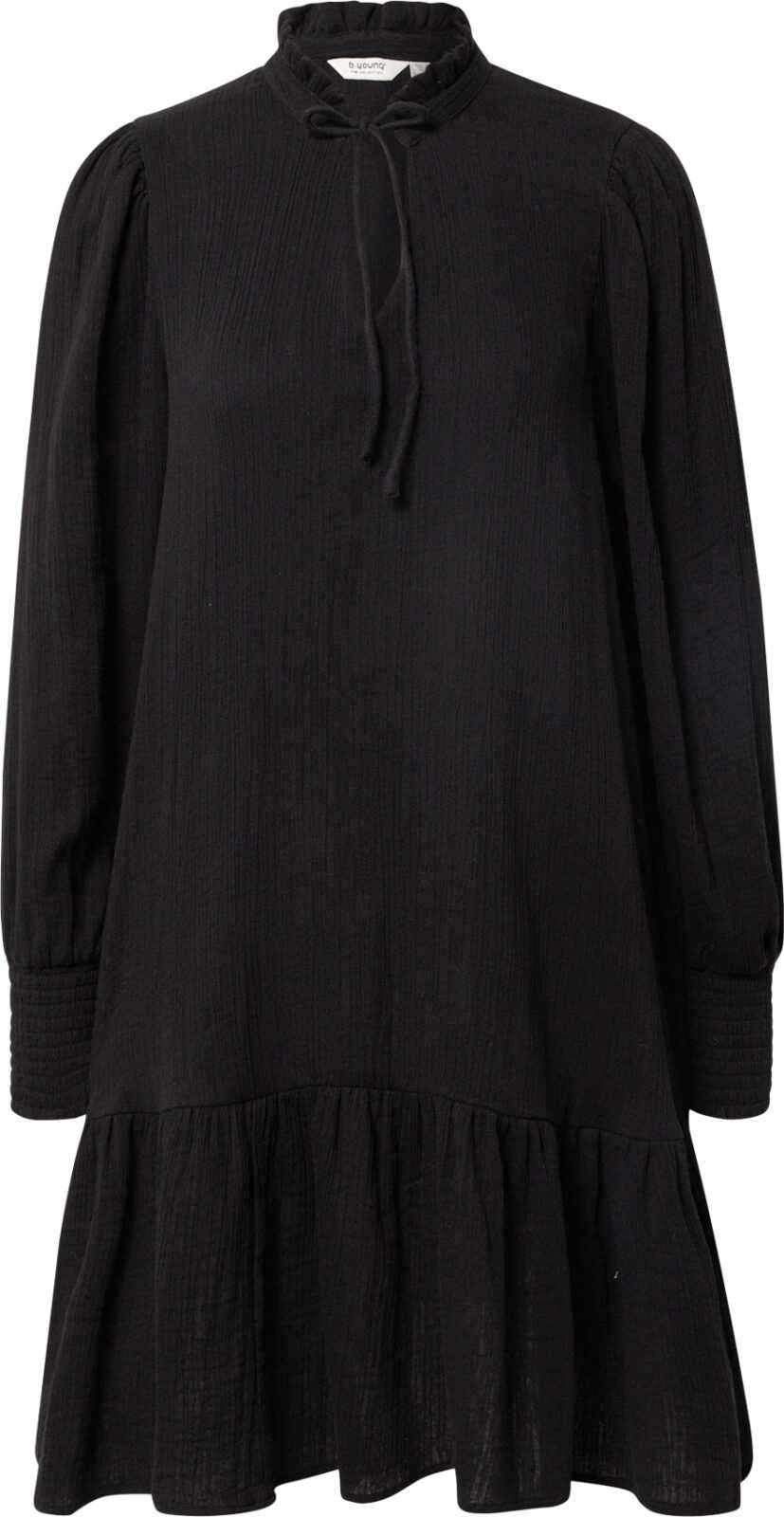 b.young Košilové šaty 'FLIA' černá