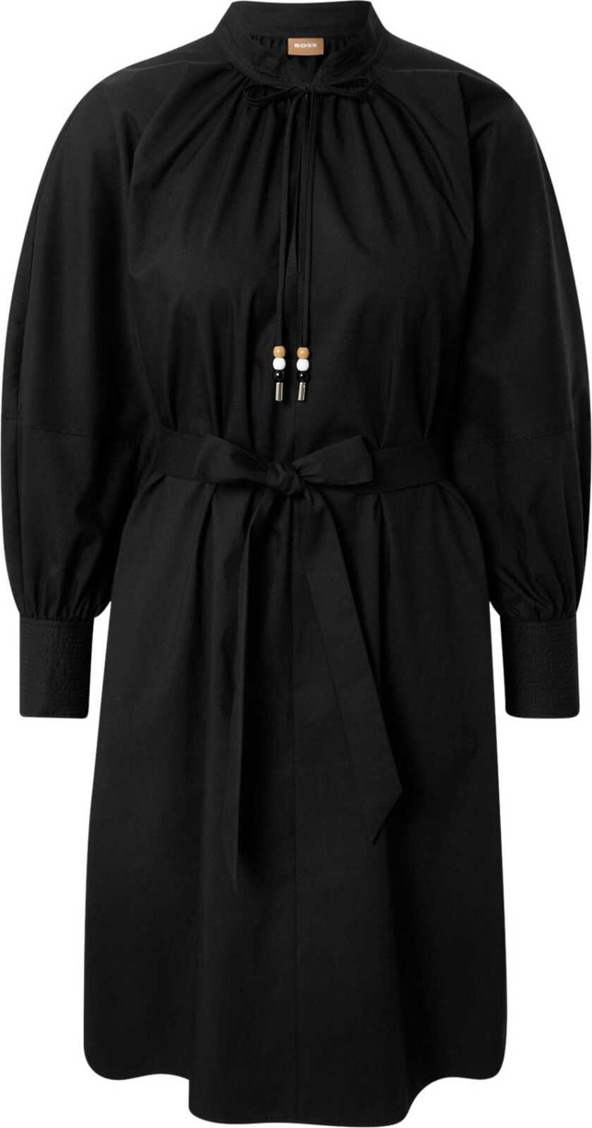 BOSS Black Košilové šaty 'Dapera' černá