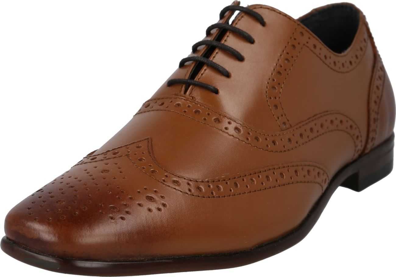 BURTON MENSWEAR LONDON Šněrovací boty 'Benson' koňaková