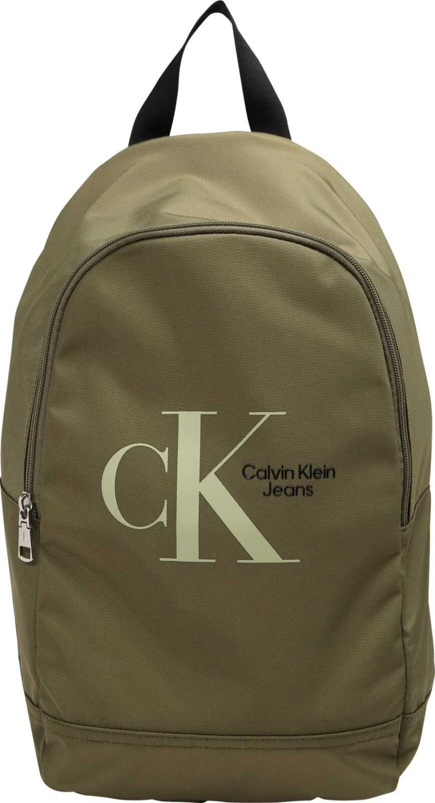Calvin Klein Jeans Batoh olivová / světle zelená / černá