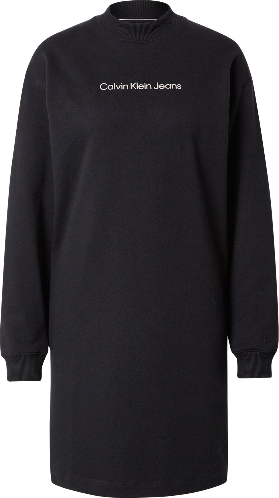 Calvin Klein Jeans Šaty černá / bílá