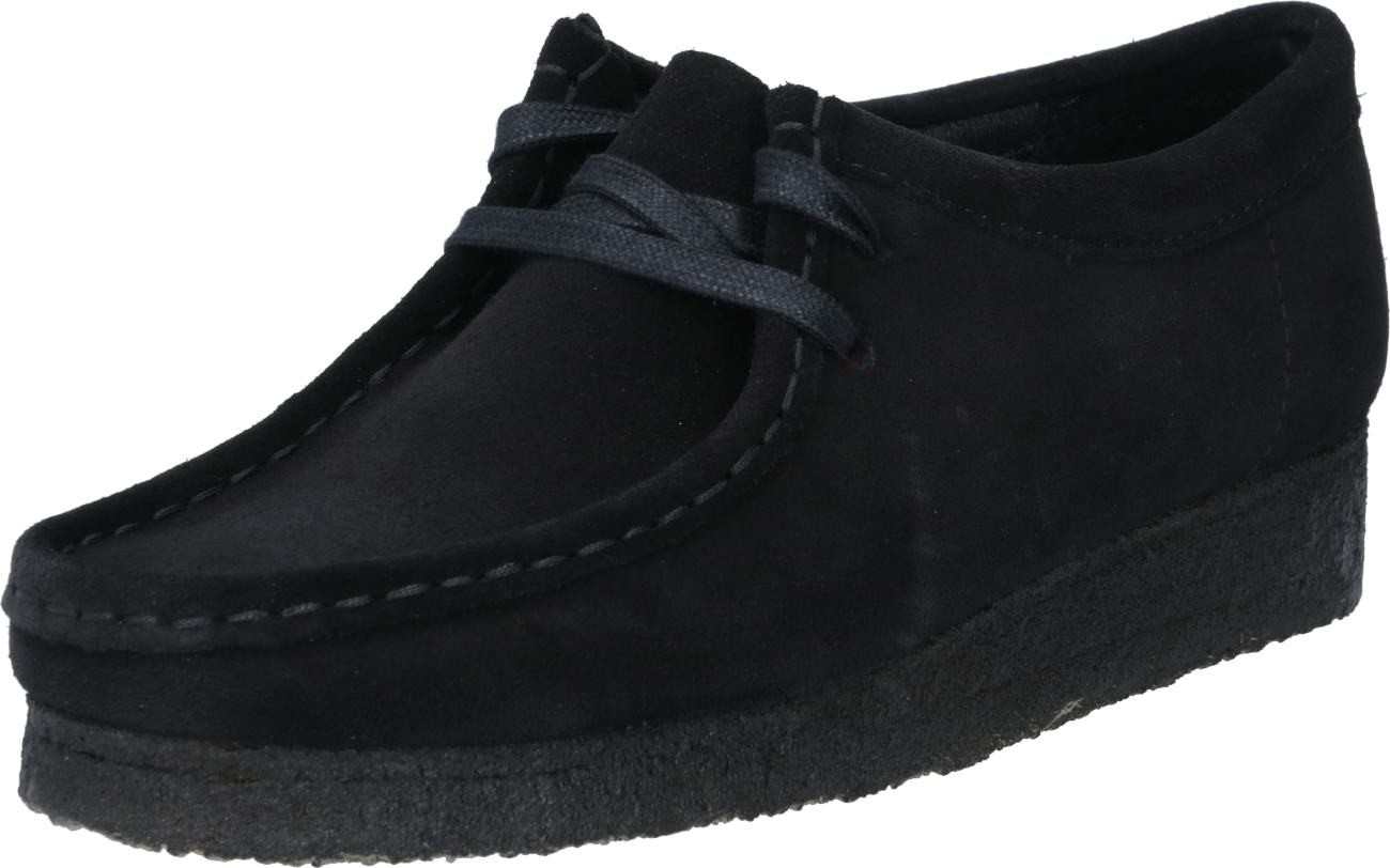 Clarks Originals Šněrovací boty 'Wallabee' černá