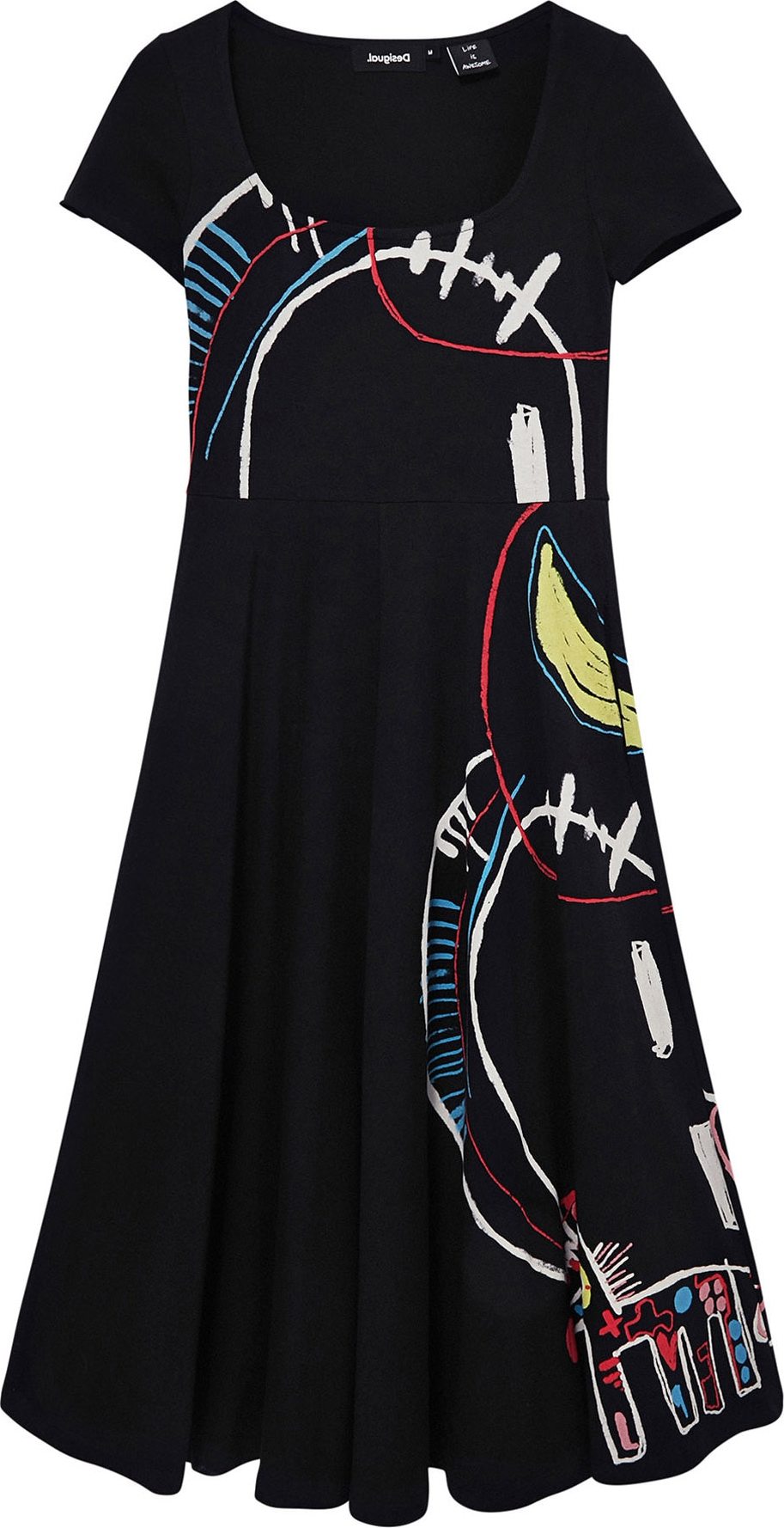 Desigual Šaty 'Roma' černá / mix barev