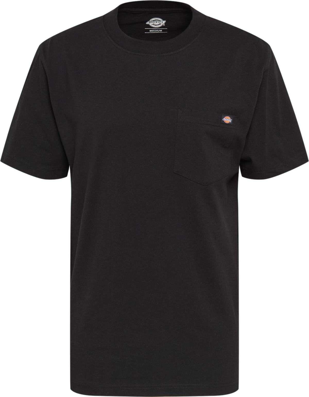 DICKIES Tričko černá