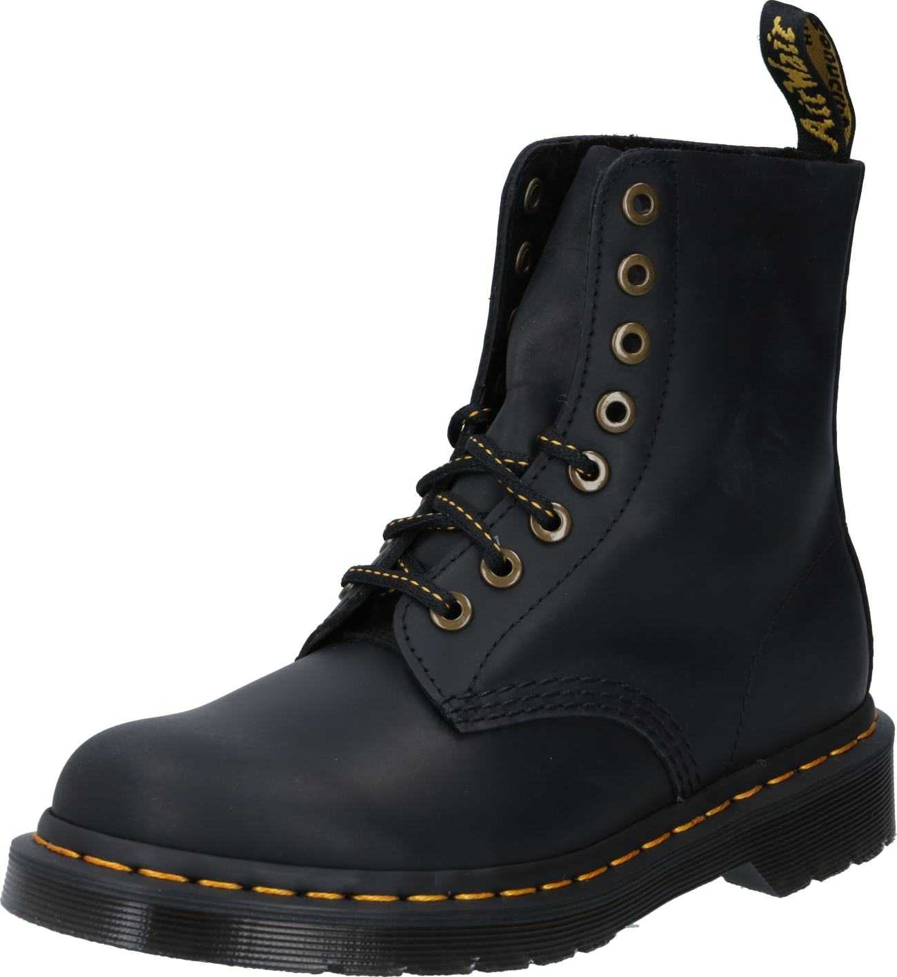 Dr. Martens Šněrovací kozačky 'Pascal' černá