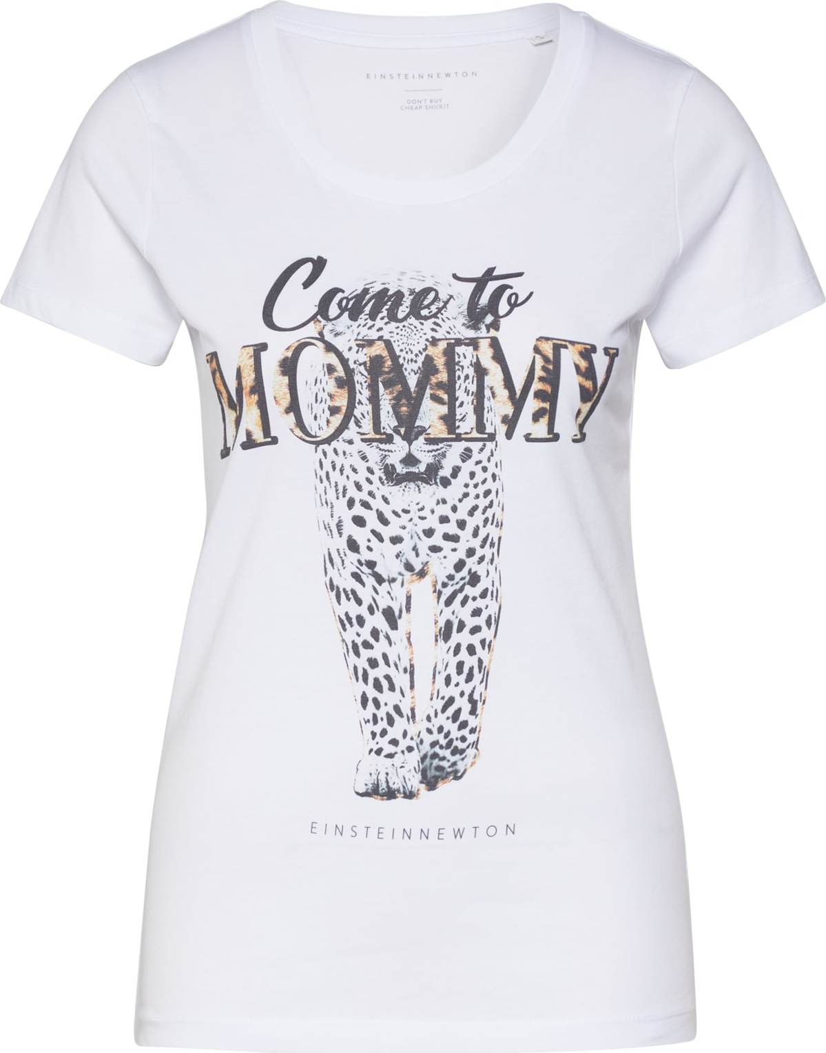 EINSTEIN & NEWTON Tričko 'Mommy T-Shirt' béžová / bílá / černá