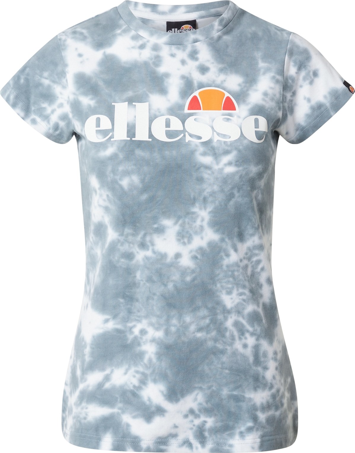 ELLESSE Tričko 'Hayes' pastelová modrá / bílá / oranžová / tmavě oranžová