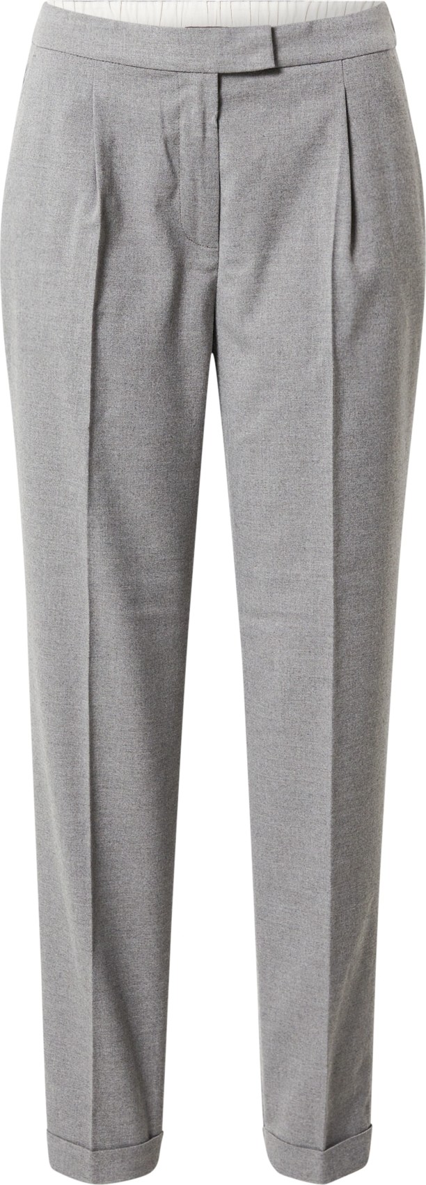 Esprit Collection Kalhoty s puky šedá