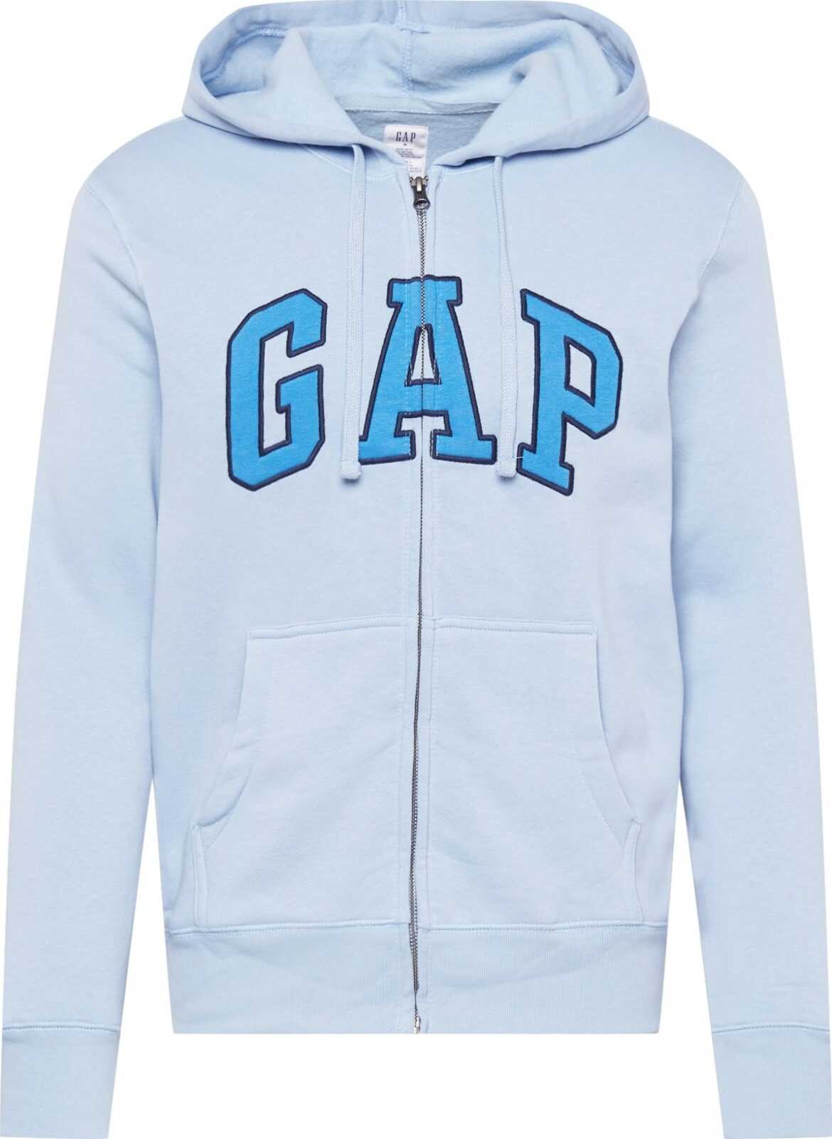 GAP Mikina s kapucí modrá / světlemodrá