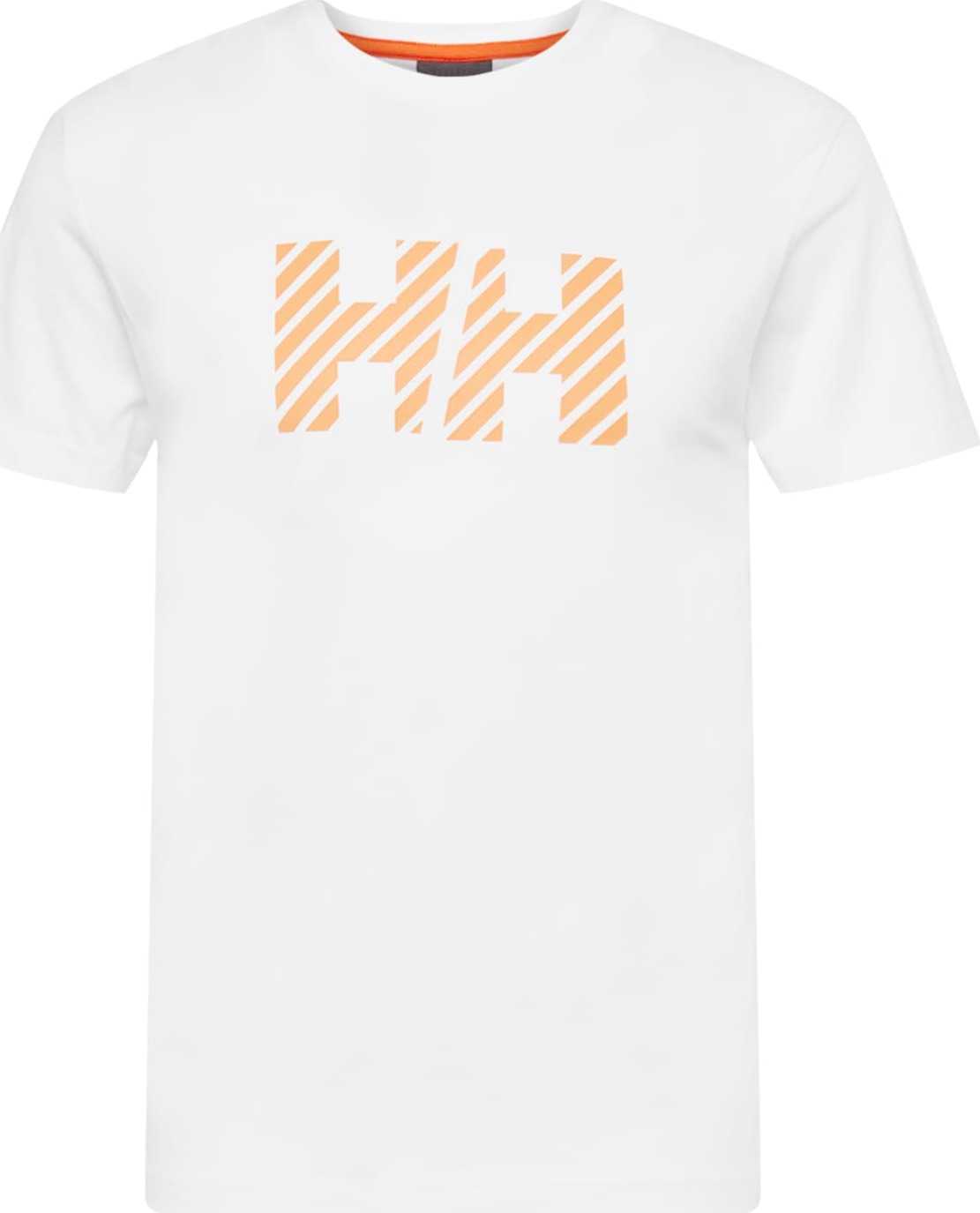 HELLY HANSEN Funkční tričko 'ACTIVE' bílá / oranžová