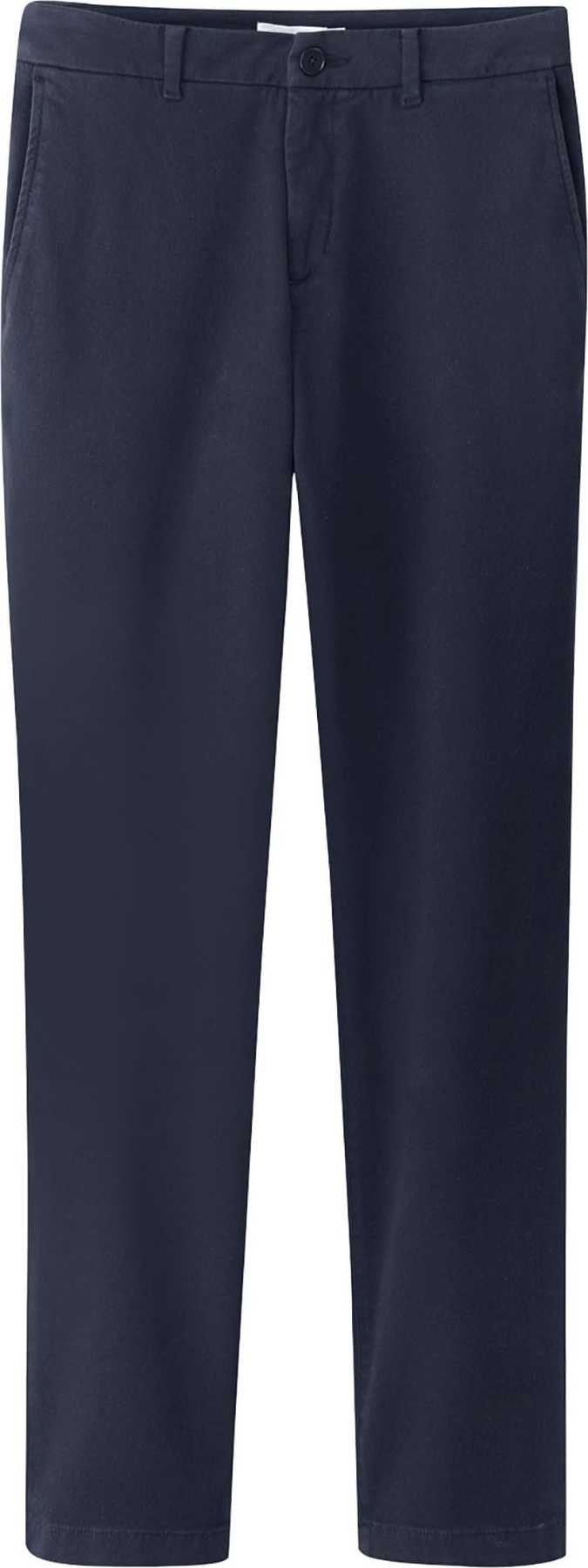 hessnatur Chino kalhoty marine modrá