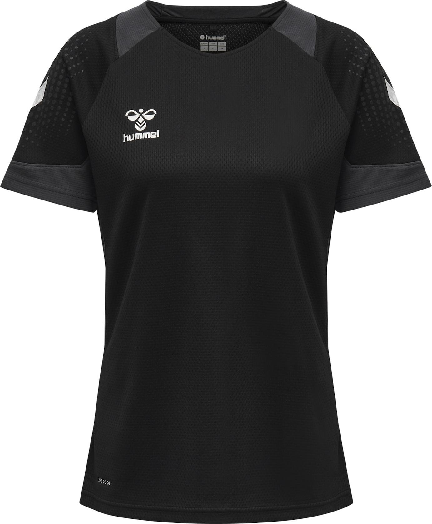 Hummel Funkční tričko černá / šedá / bílá