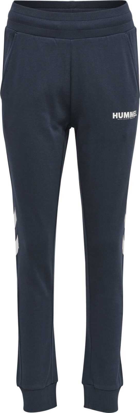 Hummel Sportovní kalhoty 'Legacy' noční modrá / bílá
