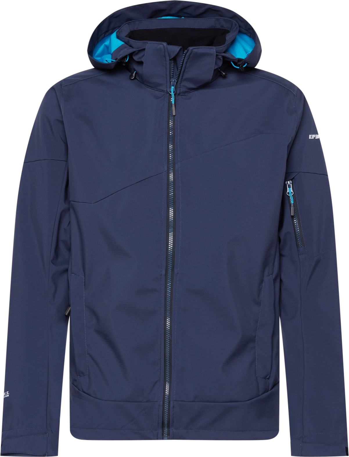 ICEPEAK Outdoorová bunda 'Barmsted' námořnická modř / modrá