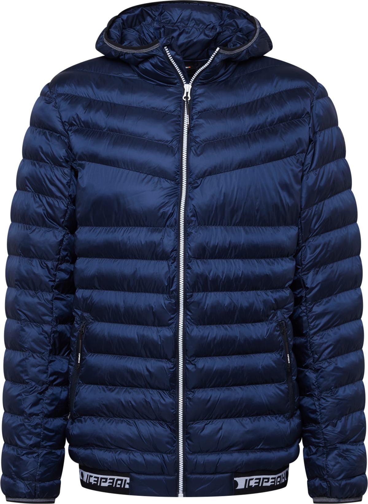 ICEPEAK Outdoorová bunda 'DILLON' námořnická modř / černá / bílá