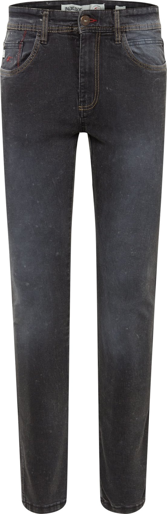 INDICODE JEANS Džíny 'Potts' černá džínovina