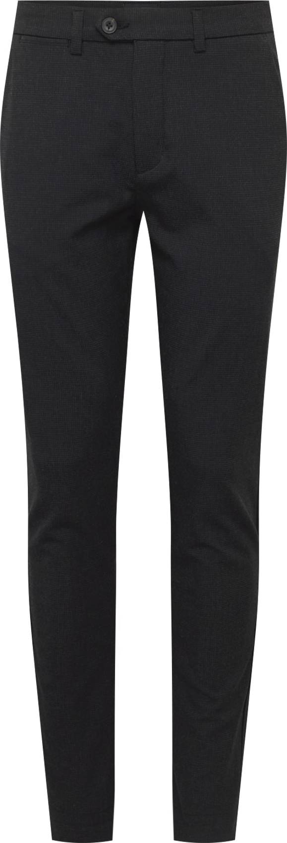 JACK & JONES Chino kalhoty 'Marco Connor' antracitová