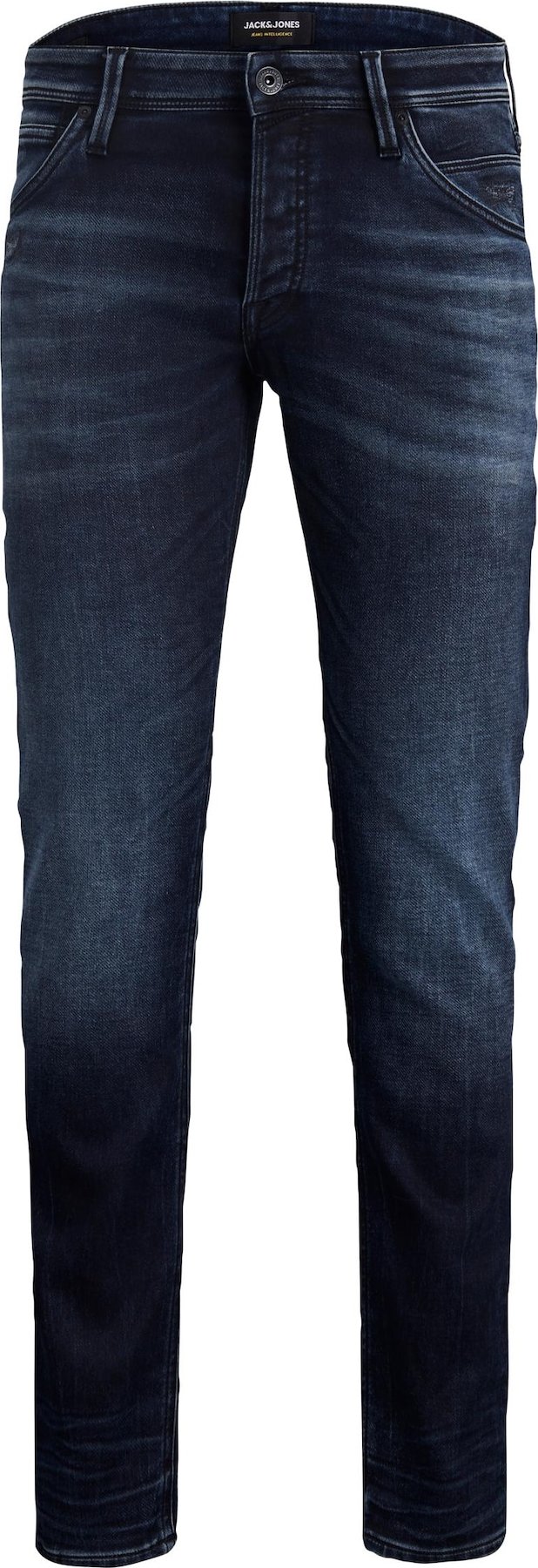 JACK & JONES Džíny 'Glenn' tmavě modrá