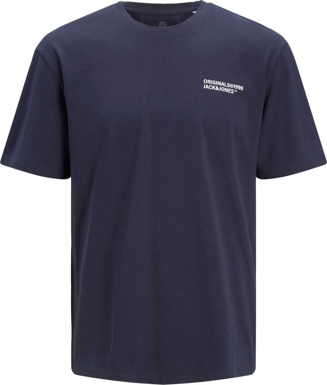 Jack & Jones Junior Tričko námořnická modř / bílá