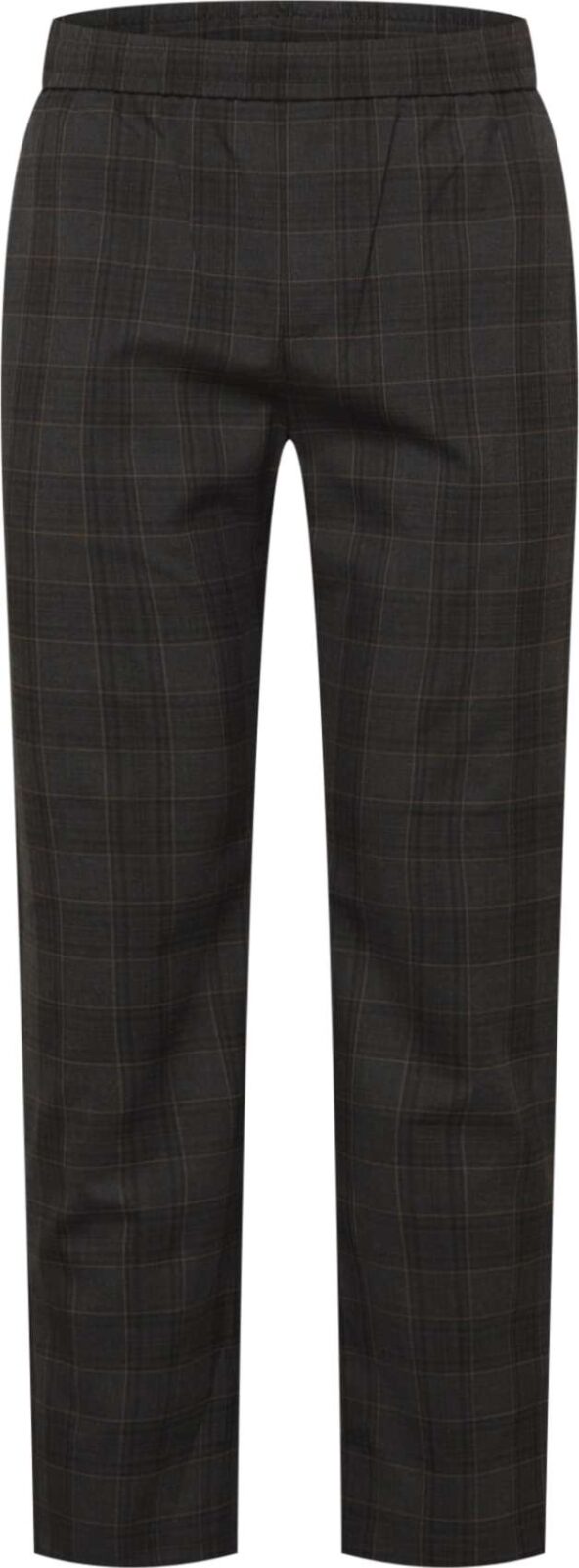JACK & JONES Kalhoty 'AUTUMN DAVID' šedá / antracitová