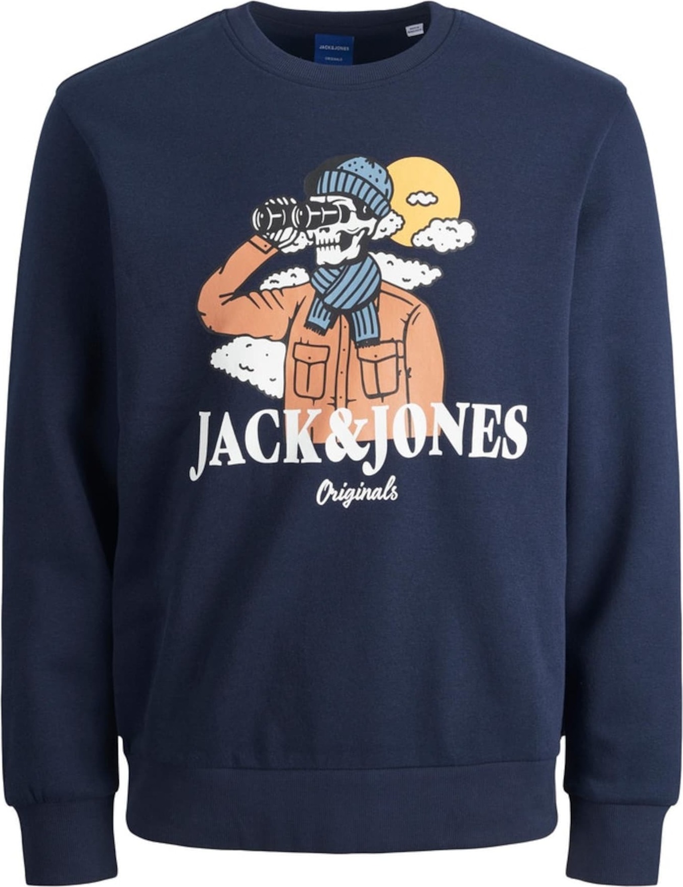 JACK & JONES Mikina 'Cranium' tmavě modrá
