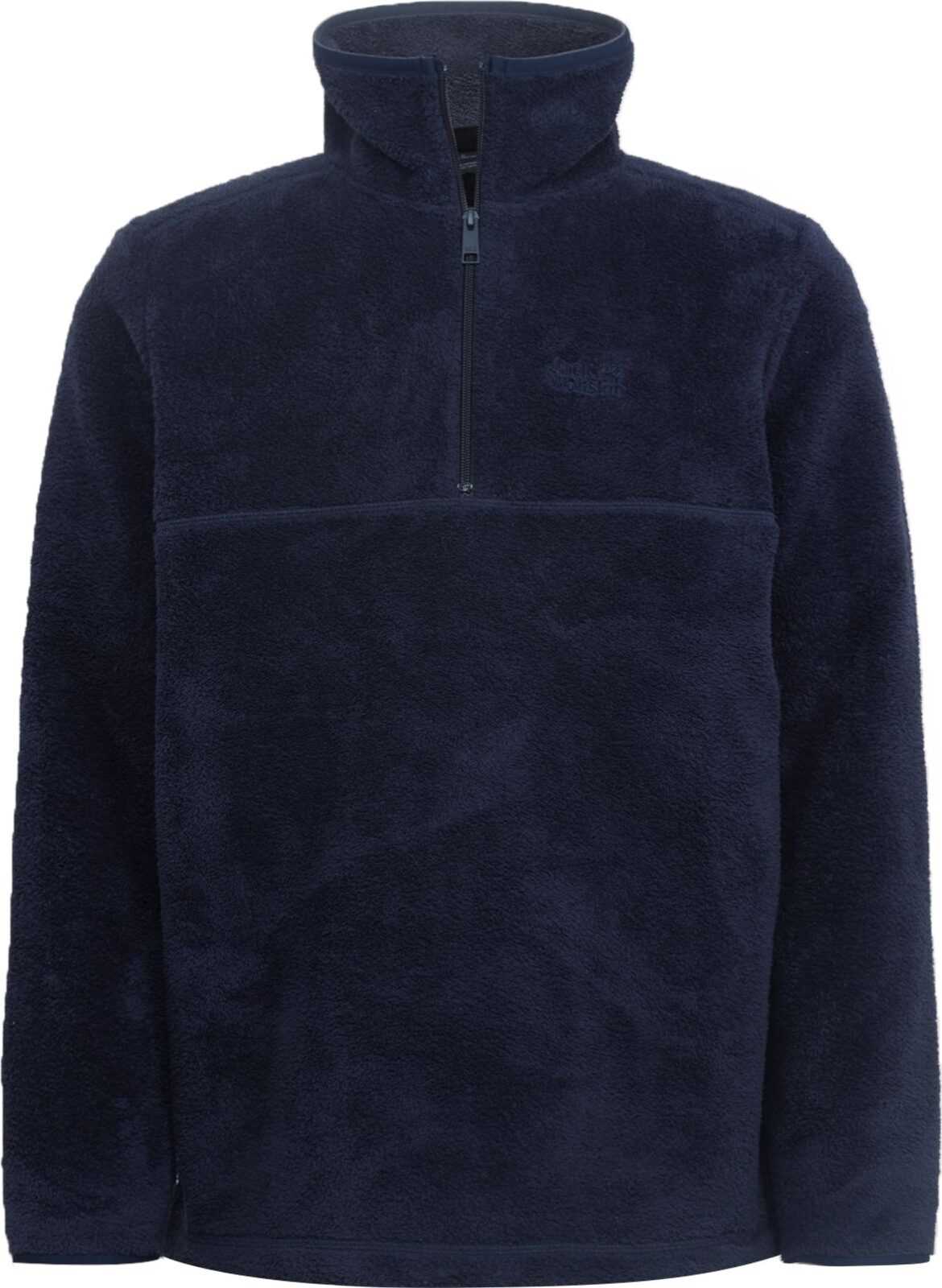 JACK WOLFSKIN Svetr 'CHILLY WALK' námořnická modř