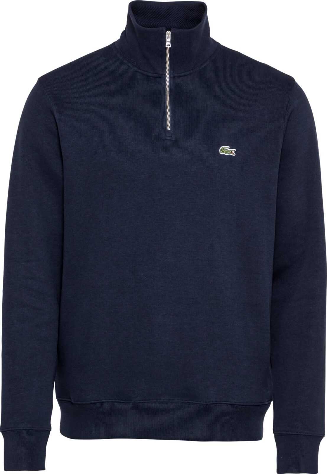 LACOSTE Mikina marine modrá / bílá / zelená / červená