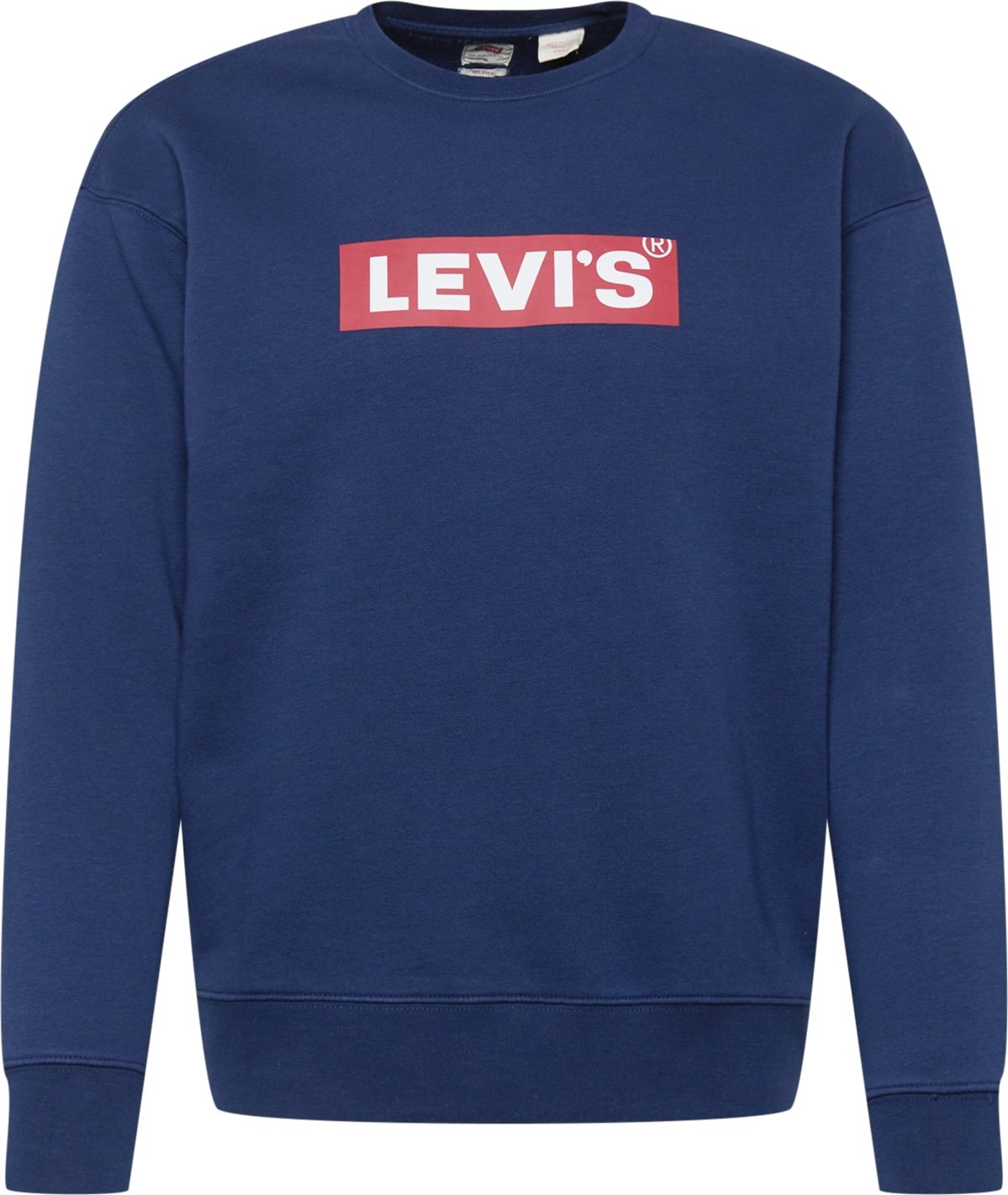 LEVI'S Mikina modrá / bílá / světle červená