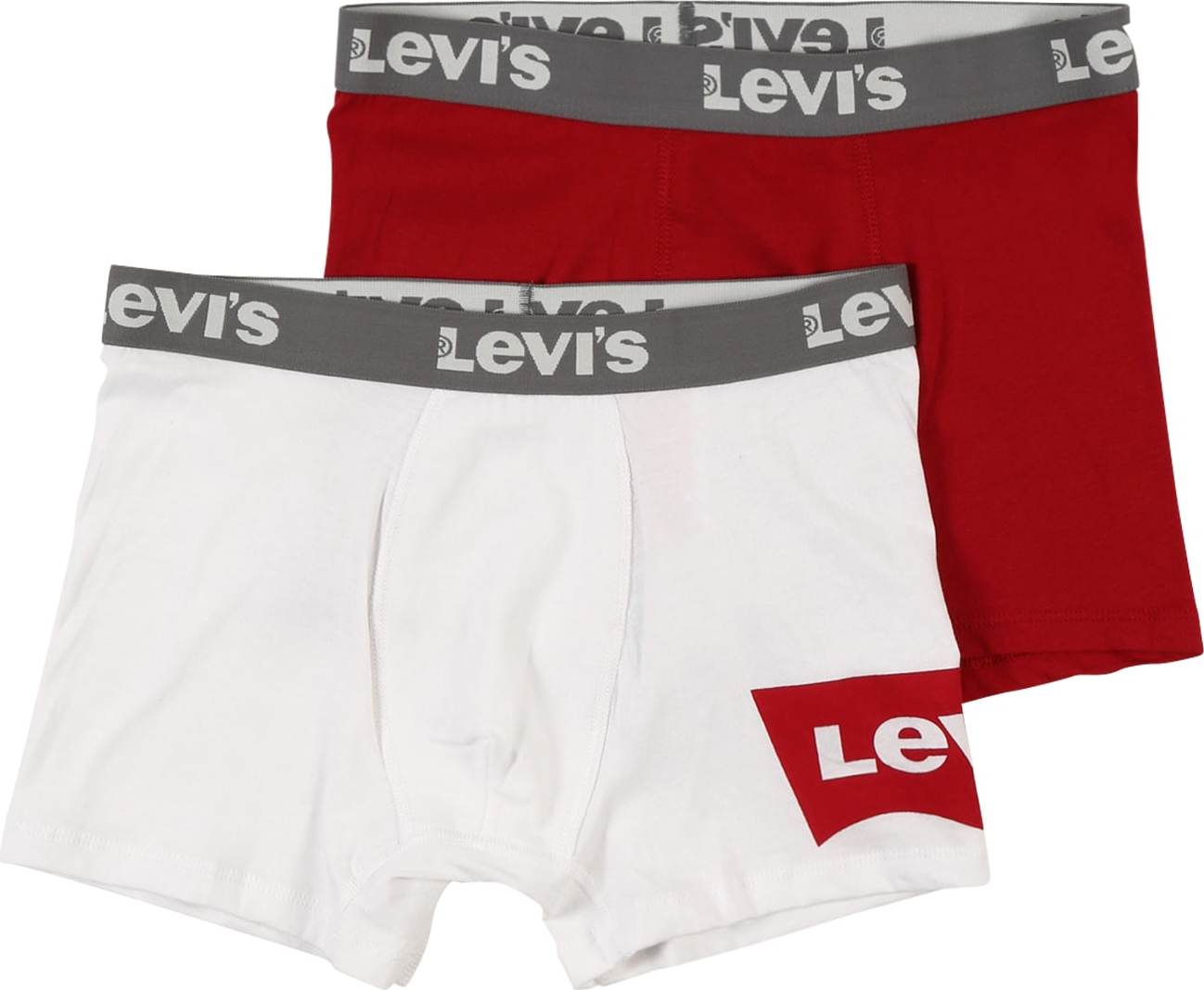 LEVI'S Spodní prádlo bílá / červená / šedá