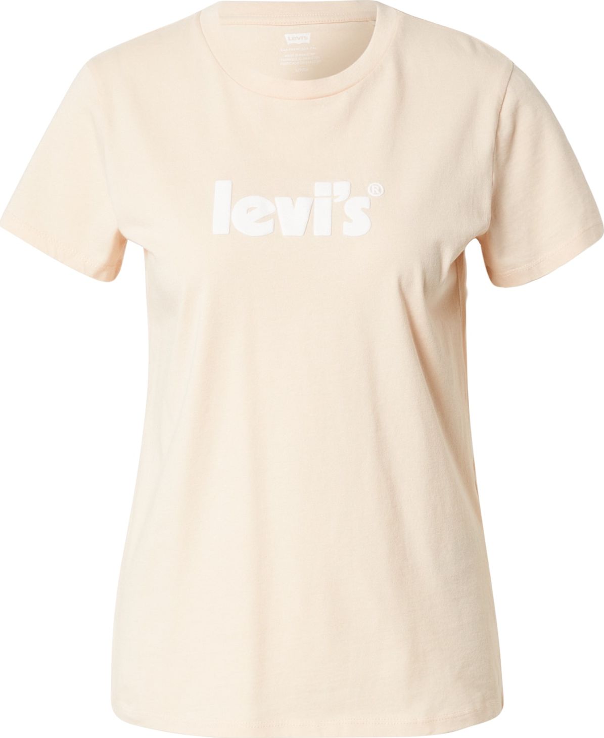 LEVI'S Tričko béžová / bílá