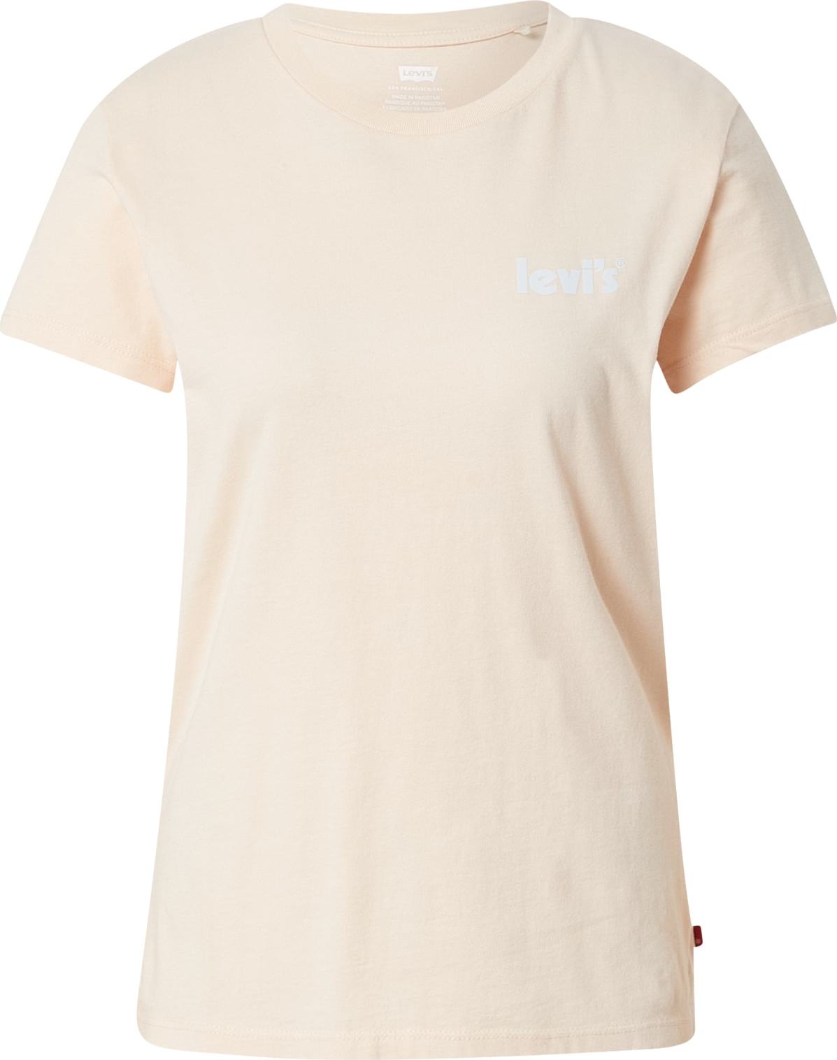 LEVI'S Tričko offwhite / broskvová