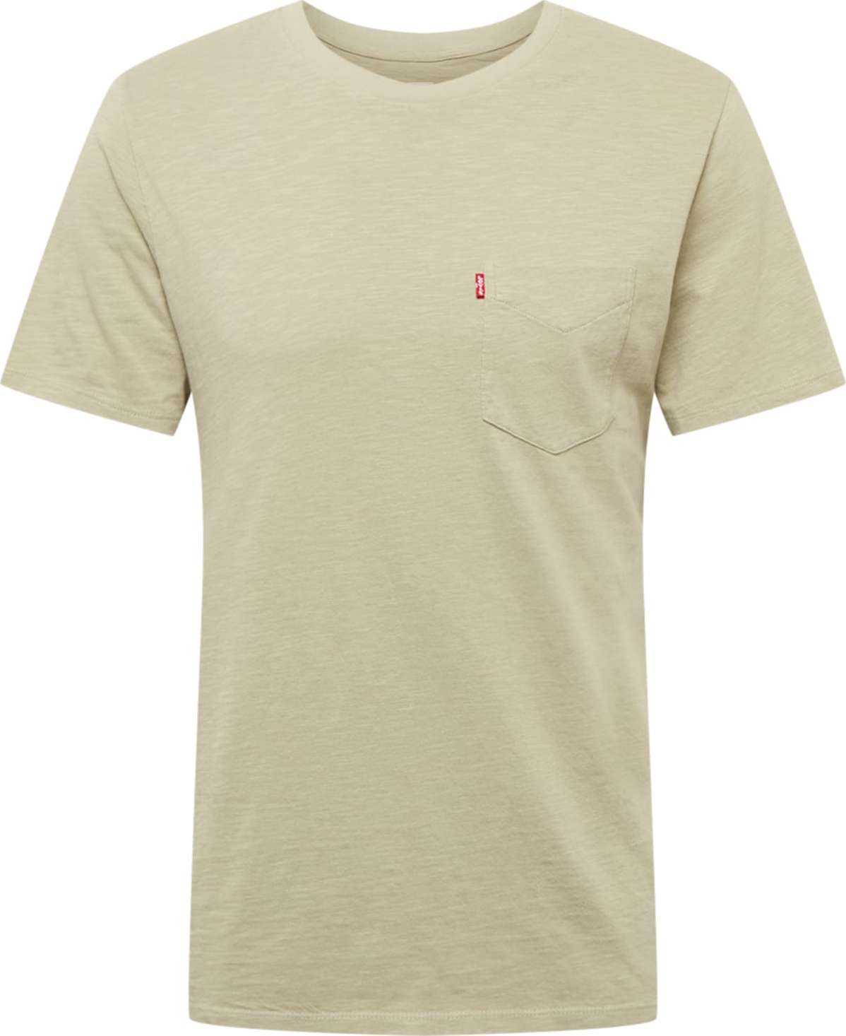 LEVI'S Tričko 'SS CLASSIC POCKET' khaki