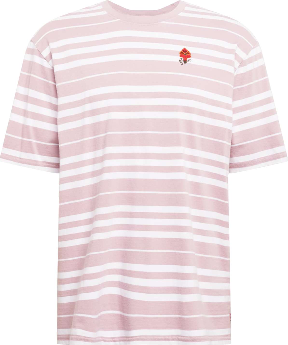 LEVI'S Tričko pastelová fialová / bílá / světle červená / olivová