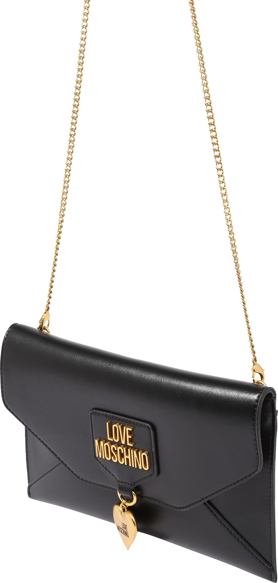 Love Moschino Taška přes rameno 'BORSA' černá / zlatá