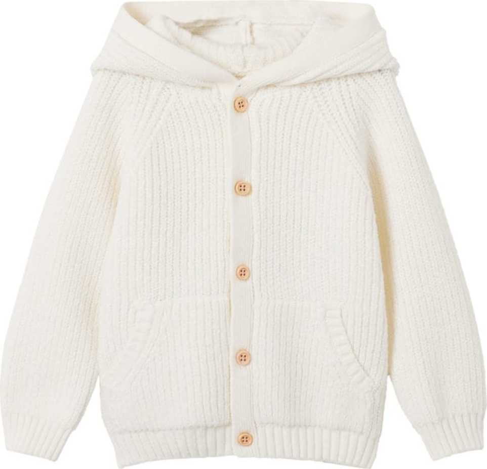MANGO KIDS Pletená bunda 'Bob' krémová