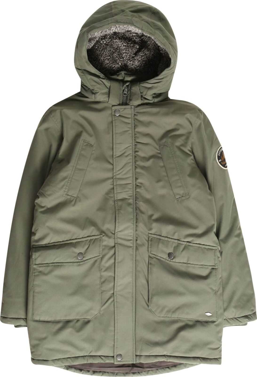 NAME IT Zimní bunda 'MILLER' khaki