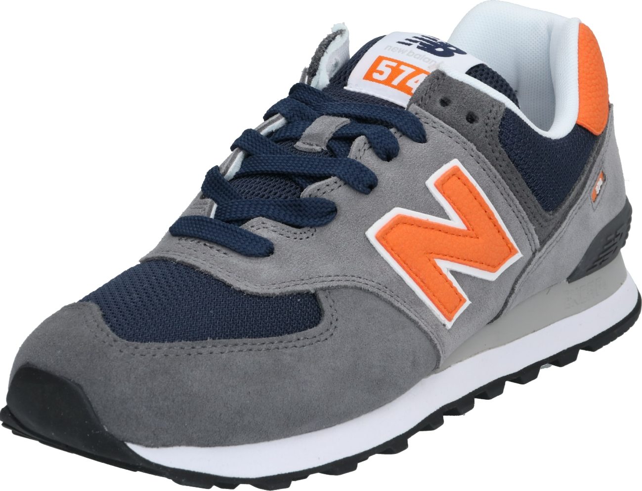 new balance Tenisky oranžová / šedá / námořnická modř / bílá