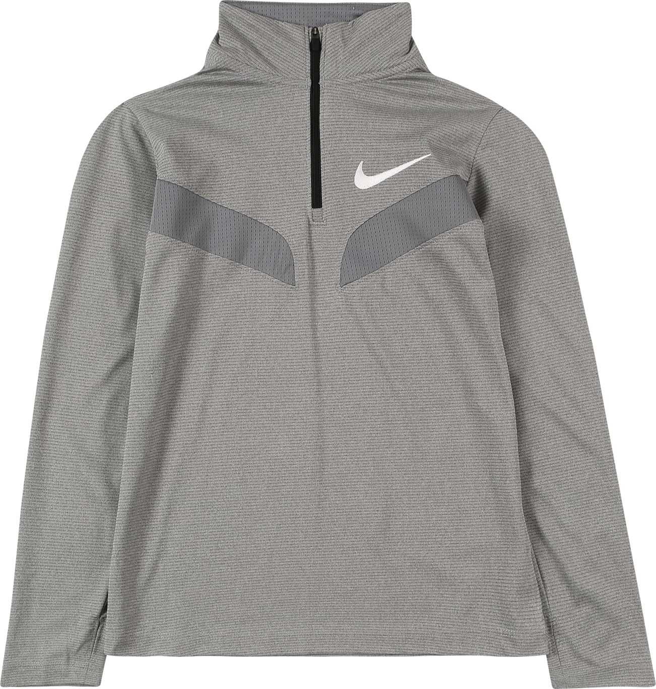 NIKE Funkční tričko šedá / tmavě šedá
