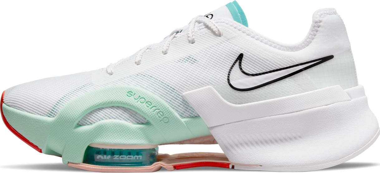 NIKE Sportovní boty 'Air Zoom SuperRep 3' bílá