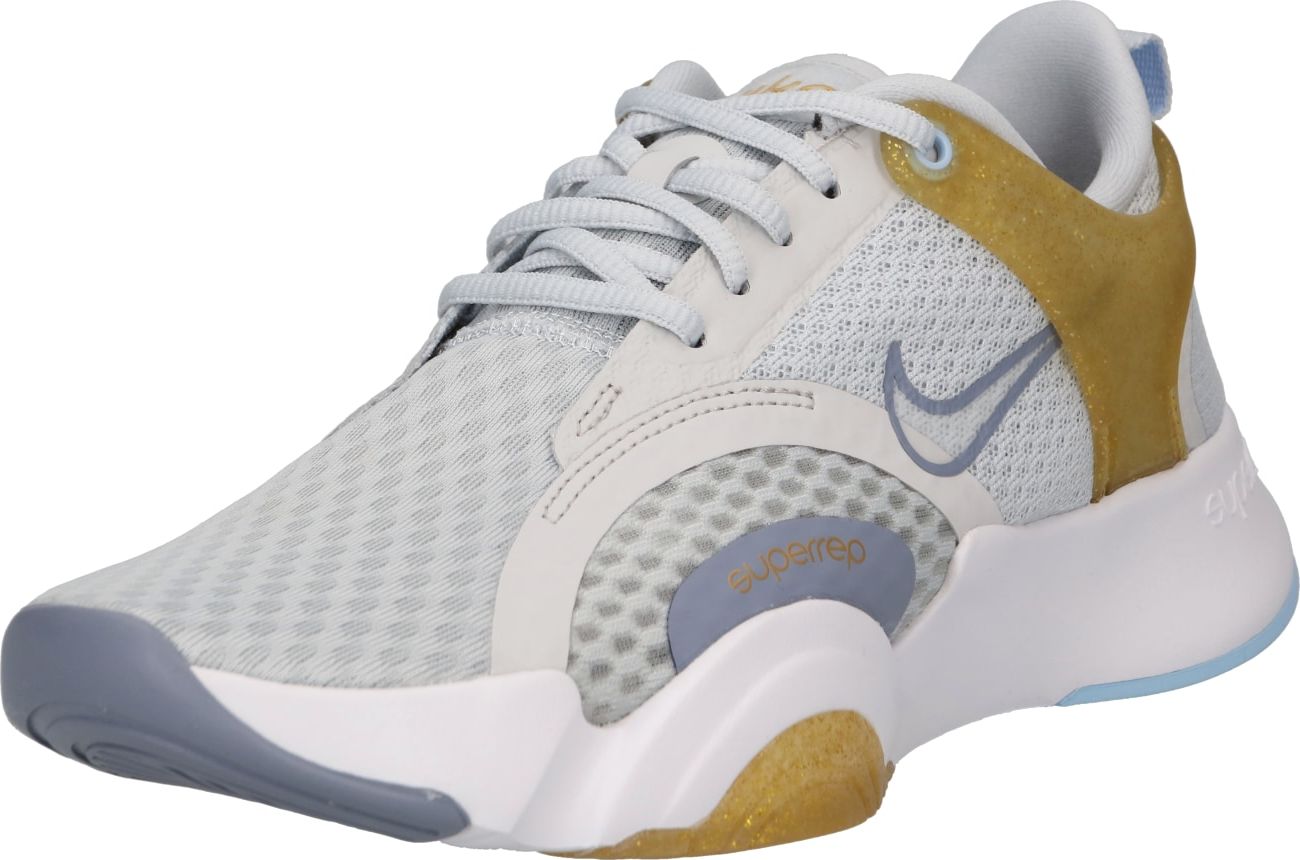 NIKE Sportovní boty 'SuperRep Go 2' opálová / bílá / medová / chladná modrá