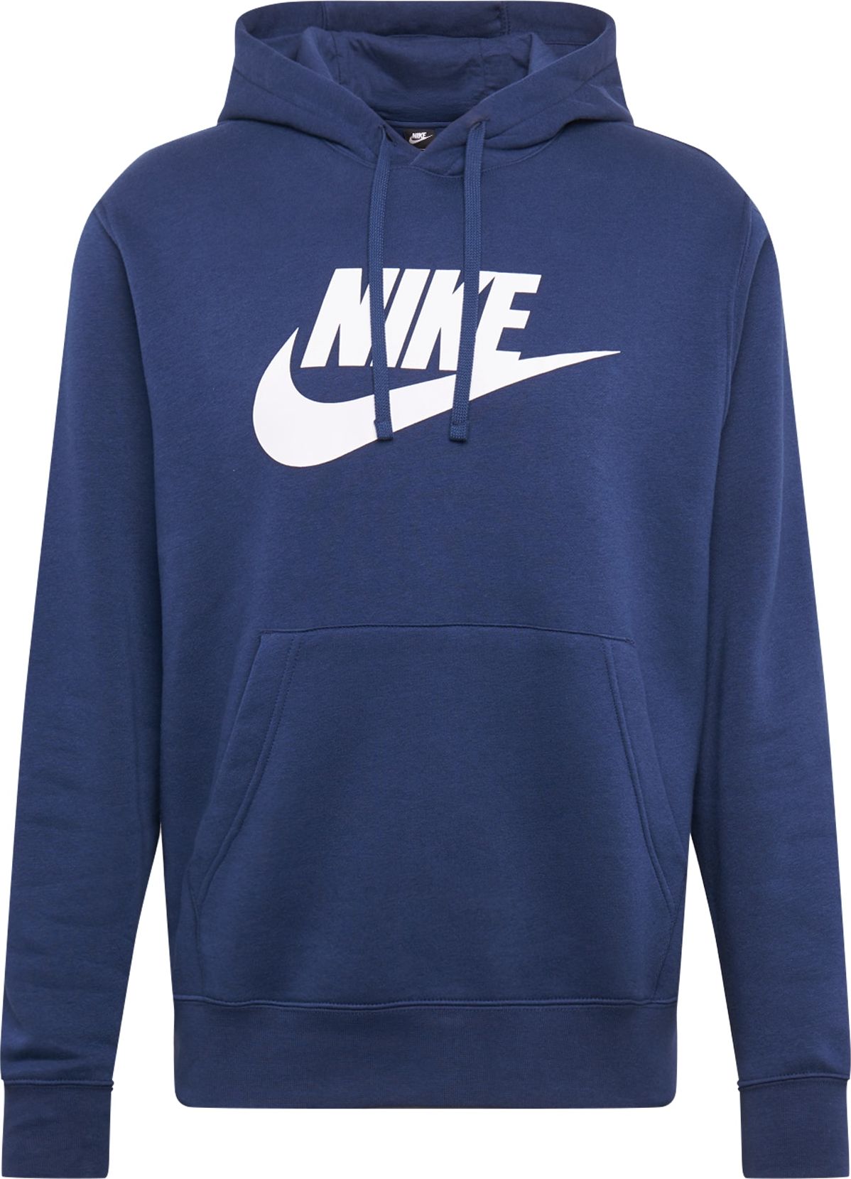 Nike Sportswear Mikina bílá / tmavě modrá